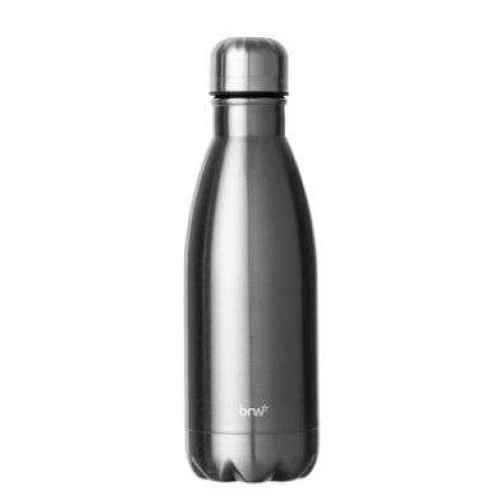 Garrafa de Aço Inox Prata 500 ml - BRW