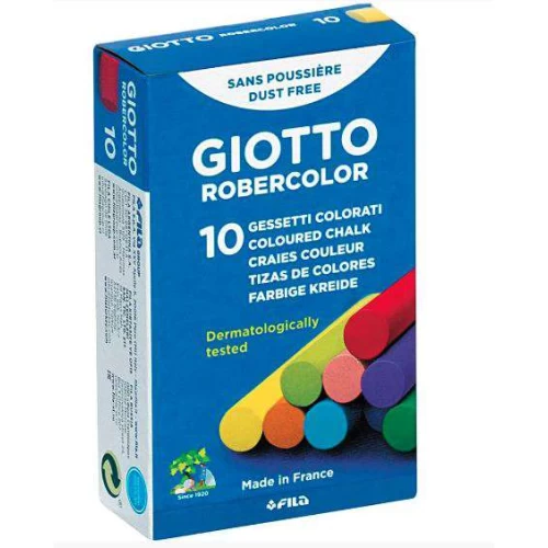 Giz Colorido caixa com 10 unidades - Canson