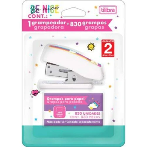 Grampeador 26/6 Benice Mini - Tilibra