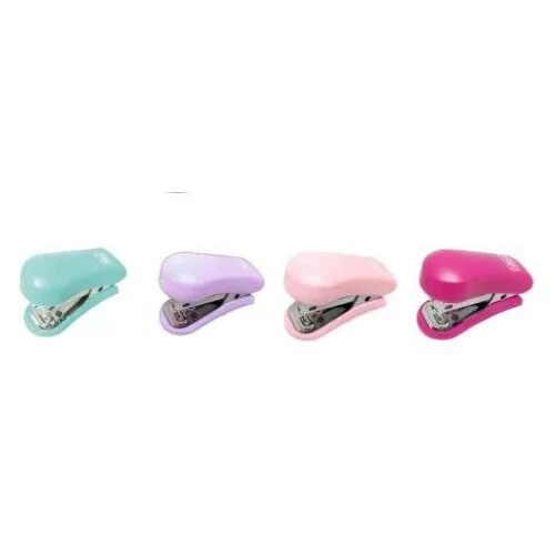Grampeador 26/6 Tilibra Rosa Pastel Mini