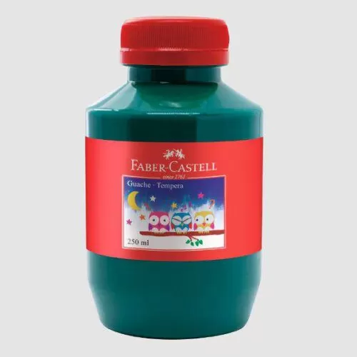 Guache Verde 250G - Faber Castell