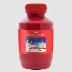 Guache Vermelho 250G - Faber Castell
