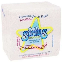 Guardanapo Branco Sirius P