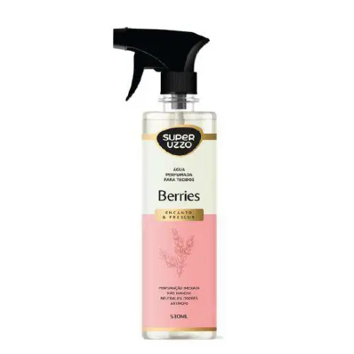 Água Perfumada Berries 530ml - Sementes do Brasil