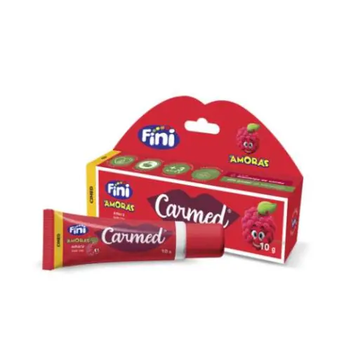 Hidratante Labial CARMED FINI Amora 10 g  Toque de Cor & Hidratação
