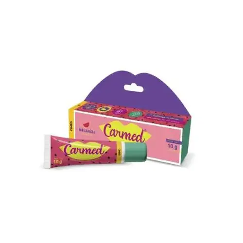 Hidratante Labial CARMED Melancia 10 g  Sabor Refrescante & Hidratação Intensa
