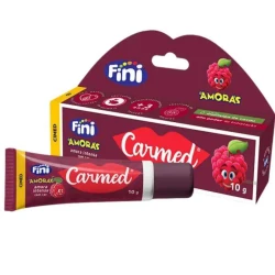 Hidratante Labial Carmed Fini Amoras Intensa 10g - Com Cor e Efeito Gloss