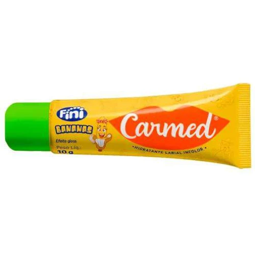 Hidratante Labial Carmed Fini Bananas 10g - Efeito Gloss