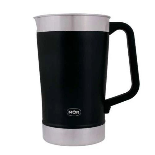 Jarra Térmica Mor Jug 1,9L Preto  Parede Dupla com Isolamento a Vácuo