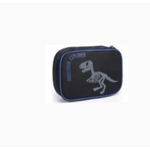 Kit Mochila Com Roda Seanite Dinossauro Com 4 Peças Kit Mochila Com Roda Seanite Dinossauro Com 4 Peças