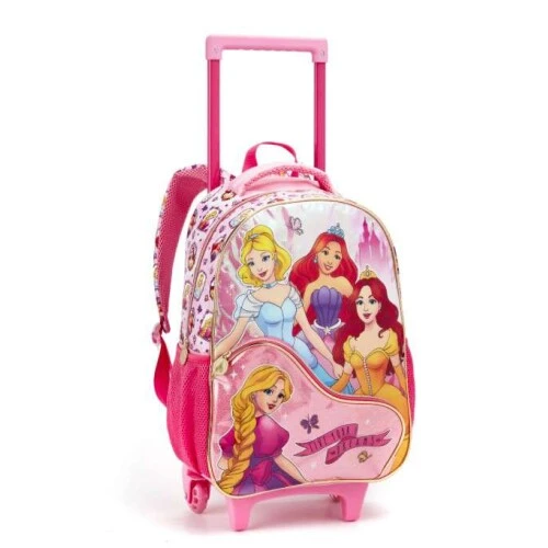 Kit Mochila com Roda Dream Princesas - Seanite