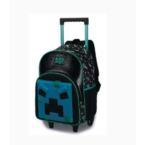 Kit Mochila com Roda Nova Rio Gamer Bloch com 4 Peças Kit Mochila com Roda Nova Rio Gamer Bloch com 4 Peças