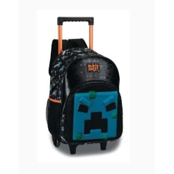 Kit Mochila com Roda Nova Rio Gamer Bloch com 4 Peças