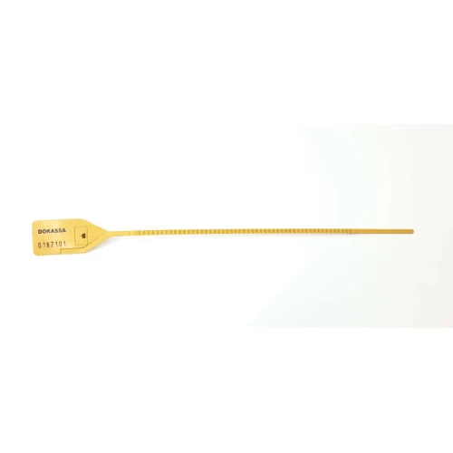 Lacre Plástico 30 cm Amarelo - Seloforte