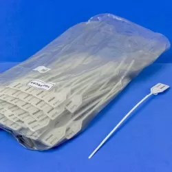 Lacre Plástico 30 cm Branco - Seloforte