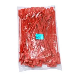 Lacre Plástico 30 cm Vermelho  Seloforte