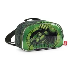 Lancheira Hulk Preto com Verde - Luxcel