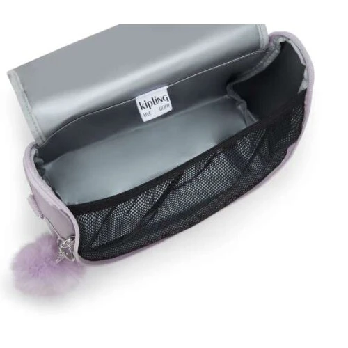 Lancheira Kipling New Kichirou Lilas Metalic- Kipling