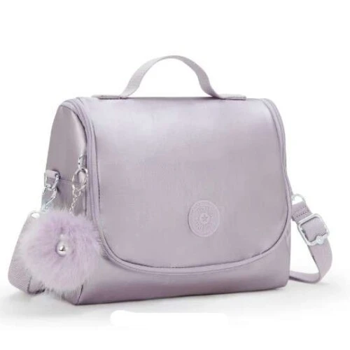Lancheira Kipling New Kichirou Lilas Metalic- Kipling
