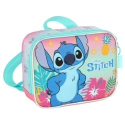 Lancheira Stitch Rosa  Luxcel
