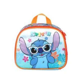 Lancheira Stitch azul Luxcel