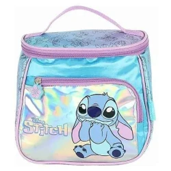 Lancheira Stitch azul  Luxcel
