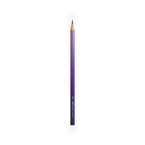 Lapis Grafite Fantasia Lilas Glitz HB n°2 - Faber Castell