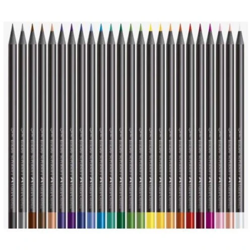 Lápis de Cor Ecolápis SuperSoft 24 cores  Faber Castell