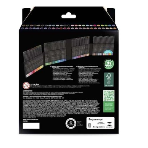 Lápis de Cor Ecolápis Supersoft 100 cores  Faber-Castell