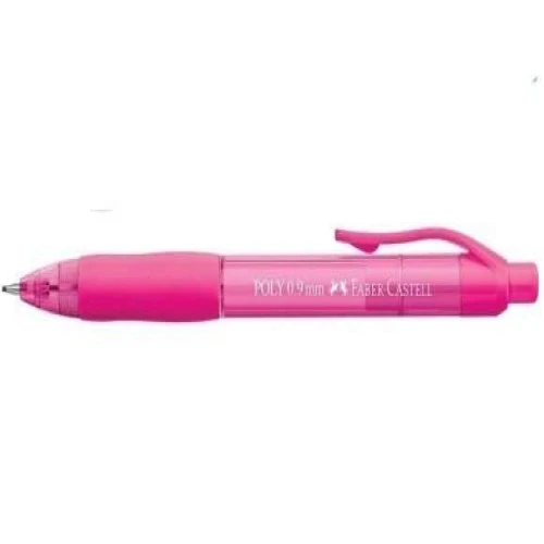 Lapiseira 0.9mm Poly Teen Pink - Faber Castell