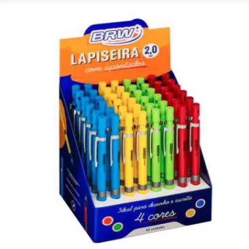 Lapiseira 2.0mm Cores Sortidas - BRW