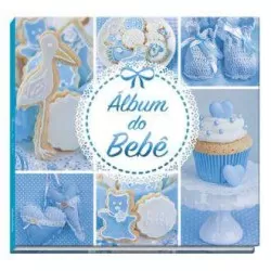 Álbum para Foto - Álbum do Bebê Azul