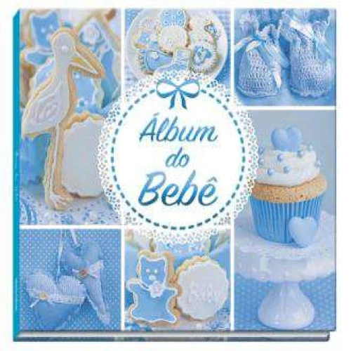 Álbum para Foto - Álbum do Bebê Azul