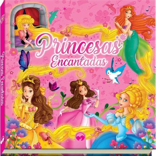 Livro Almofadado Princesas Encantadas (Capa dura)