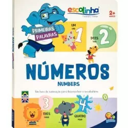Livro Aprendizados Bilíngues - Escolinha: Números
