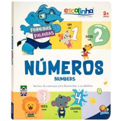 Livro Aprendizados Bilíngues - Escolinha: Números