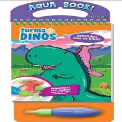 Livro Aqua Book - Turma dos Dinos