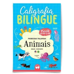 Livro Caligrafia Bilingue - Animais