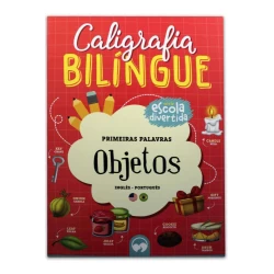 Livro Caligrafia Bilingue - Objetos