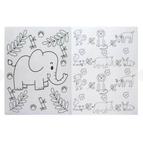 Livro Colorir - 111 Desenhos para Meninas