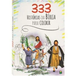 Livro Colorir - 333 Histórias da Bíblia