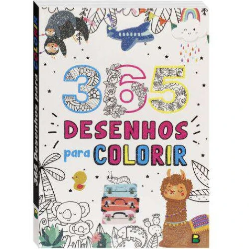 Livro Colorir - 365 Desenhos