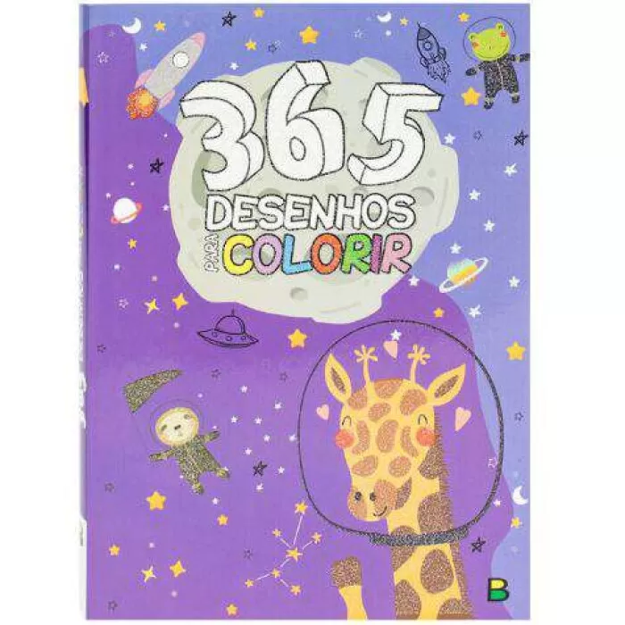 Livro 365 Desenhos Para Colorir Dinossauros Infantil Criança