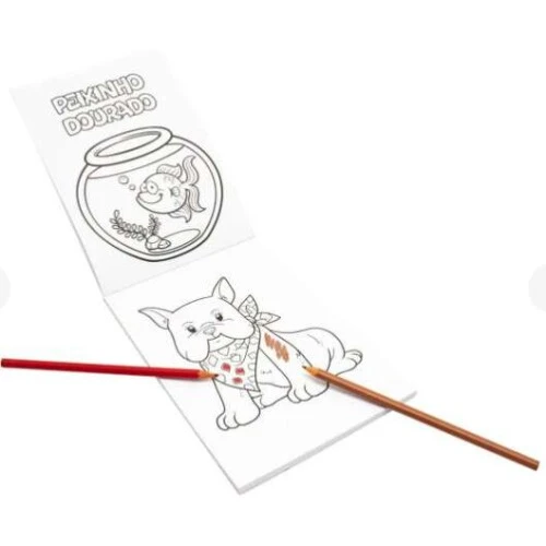 Livro Colorir - Animais da Fazenda