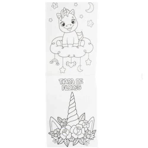 Livro Colorir - Animais da Fazenda