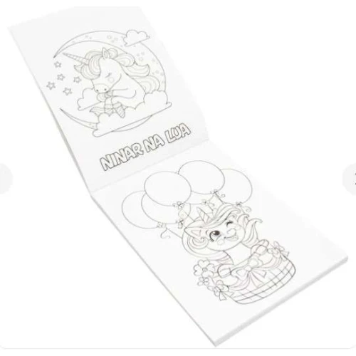 Livro Colorir - Animais da Fazenda