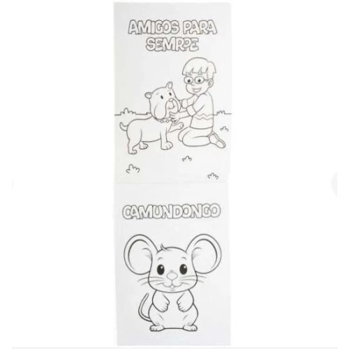 Livro Colorir - Animais da Fazenda