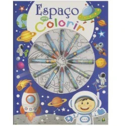 Livro Colorir - Espaço