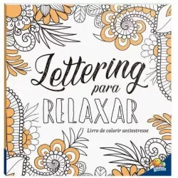 Livro Colorir - Lettering para Relaxar