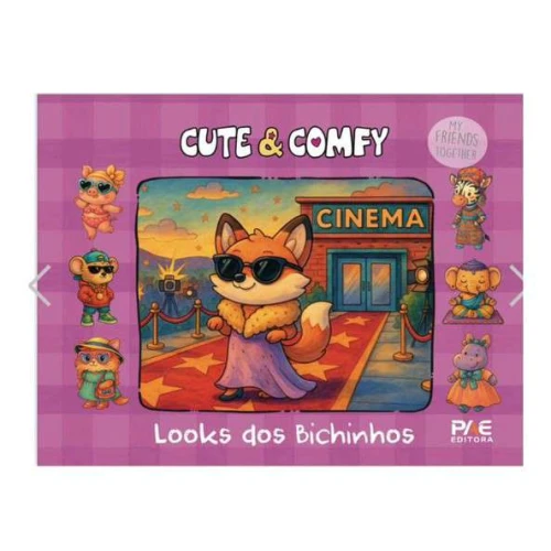 Livro Colorir - Looks dos Bichinhos - Magic Kids